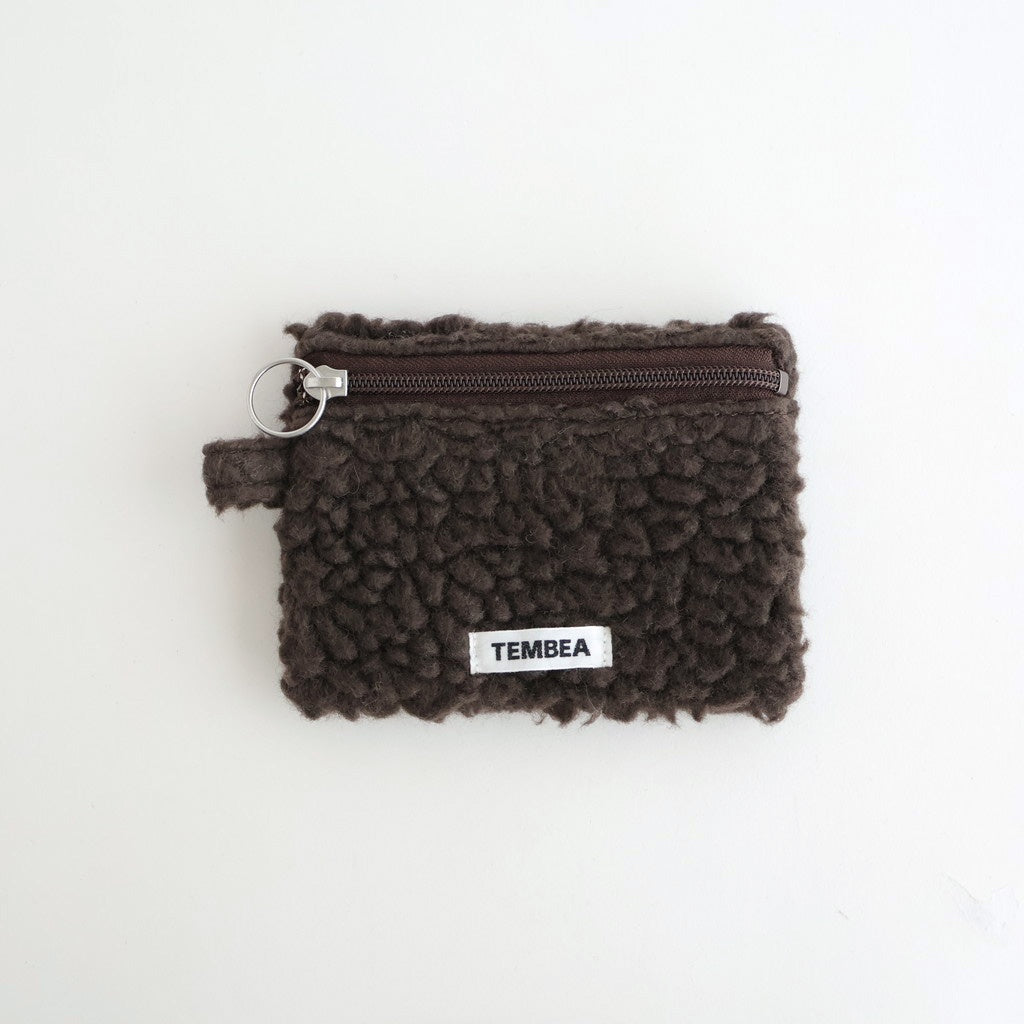 FLAT POUCH SMALL #BROWN [TMB-2433A]