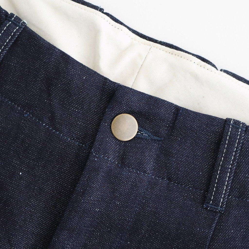 HW wide trousers #Indigo [261505]