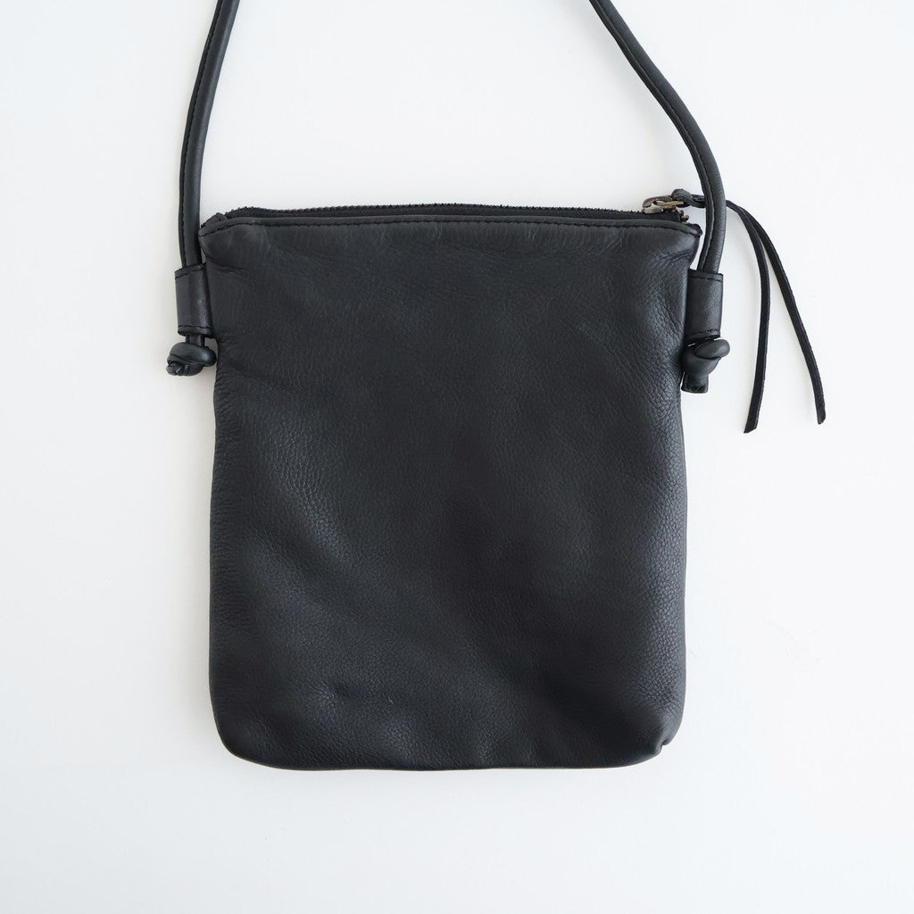 ALL PLAIN SHOULDER POUCH #9900 BLACK [SVMDS2501P]