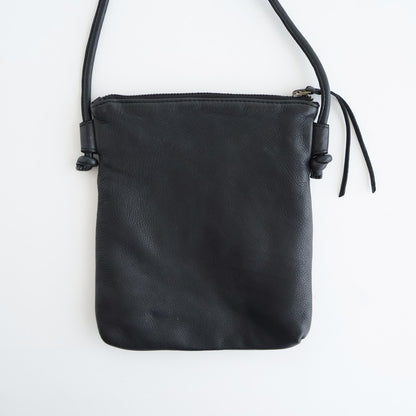 ALL PLAIN SHOULDER POUCH #9900 BLACK [SVMDS2501P]