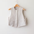 Binet Linen Vest #Oatmeal [A232251TJ728]