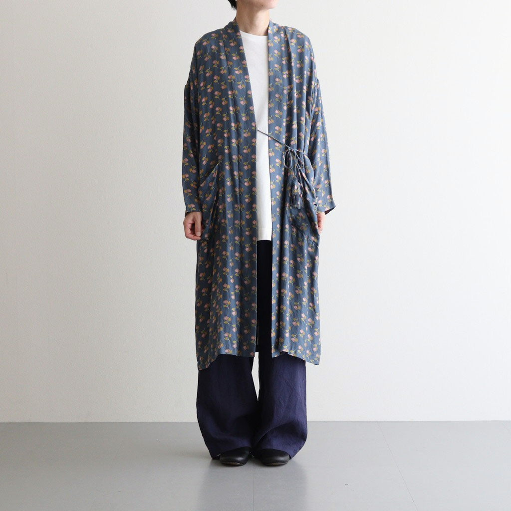 LOUIS ROBE #NAVY [26-0005A] _ TOWAVASE | トワヴァーズ – DOKODO
