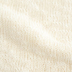 cotton & silk slub yarn bottle-neck P/O #off white [WXSP-UW125]