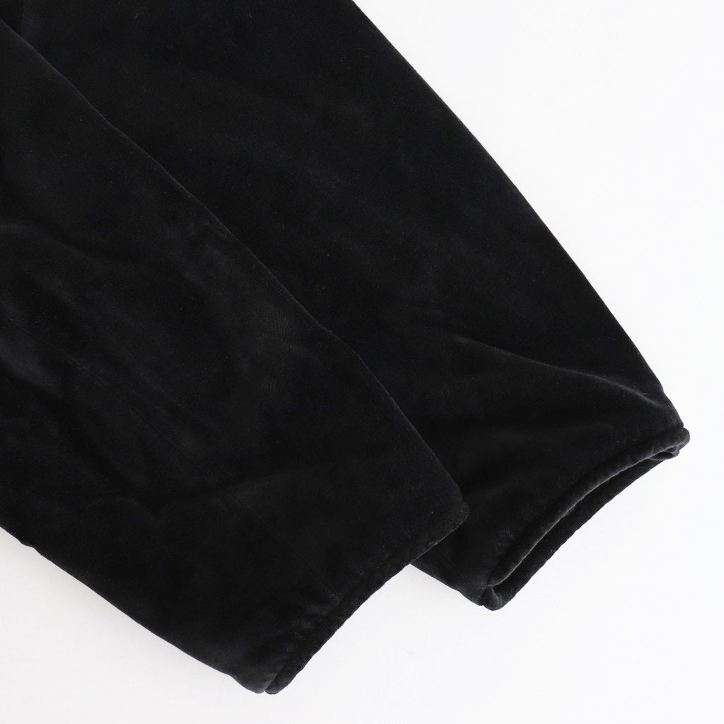 BROWN BEARS VELVET OVERLAP JACKET #Black [no.7214]