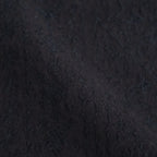 BOILED WOOL PLAIN BANDED COLLAR EMB SHIRT #3900 NAVY [NMDS25601]