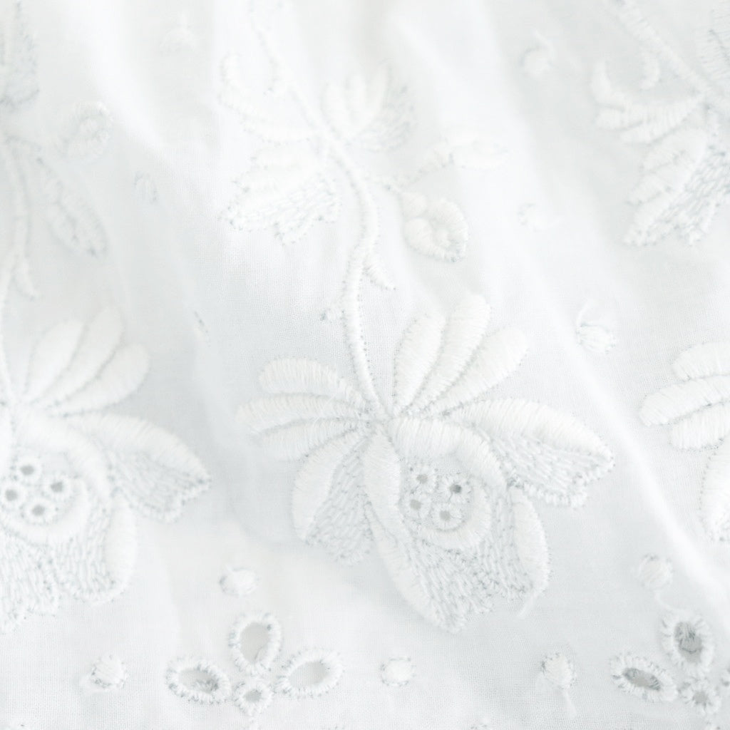 み空：Hem lace blouse #off white [13251-03207]