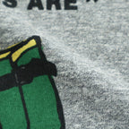 GREEN BOOT L/T SHIRT #Gray [no.7655]