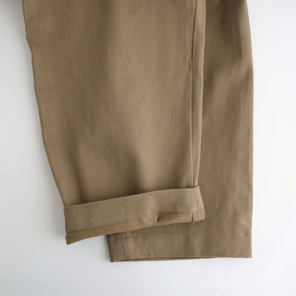 HW wide trousers #Khaki [262505]