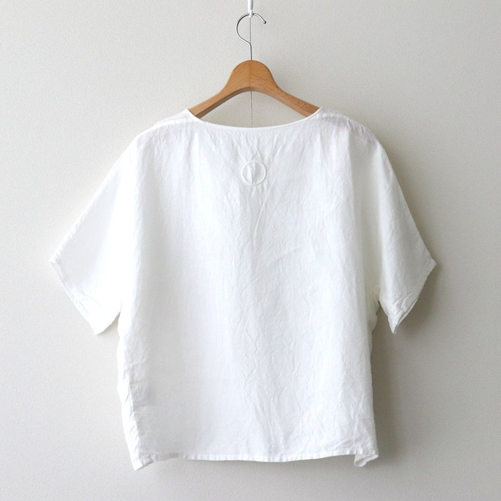 Linden Linen Pullover #White [A232251TS723]