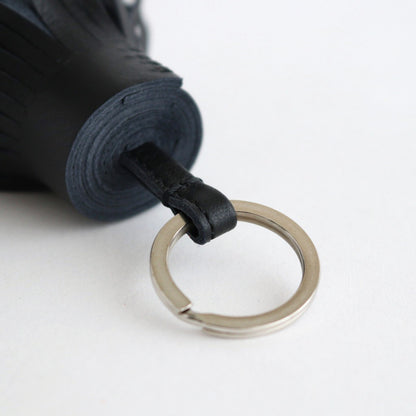 LEATHER TASSEL #Black [no.7599]