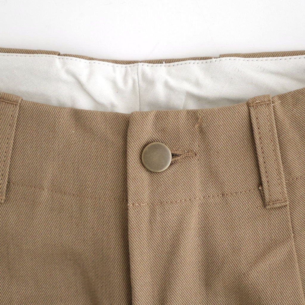HW wide trousers #Khaki [262505]