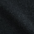 14GG 2PLY PLAIN STITCH COTTON/WOOL/CASHMERE TURTLE NECK PULLOVER #9800 CHARCOAL [GNSL24541]