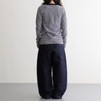 G.B. L/T SHIRT APPLE PATCH #Black Thin [no.8030]