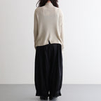 Cotton-boucle Basket Top #L.Beige [oni050]