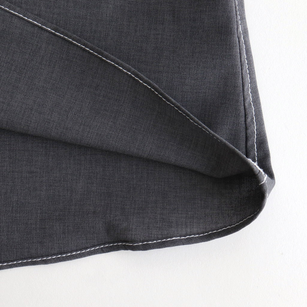 woolly like stitch dress #gray [1559-003]