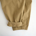 影の涙 Wide tapered trousers #Beige [26F-PT073-AC]