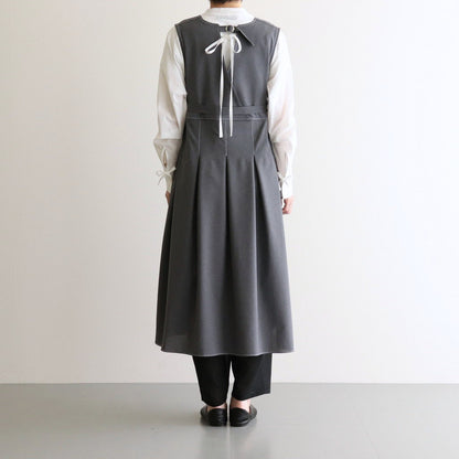 woolly like stitch dress #gray [1559-003]