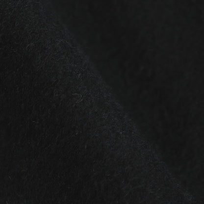 Wool cashmere beaver stand collar coat #Black [TS243CO080]