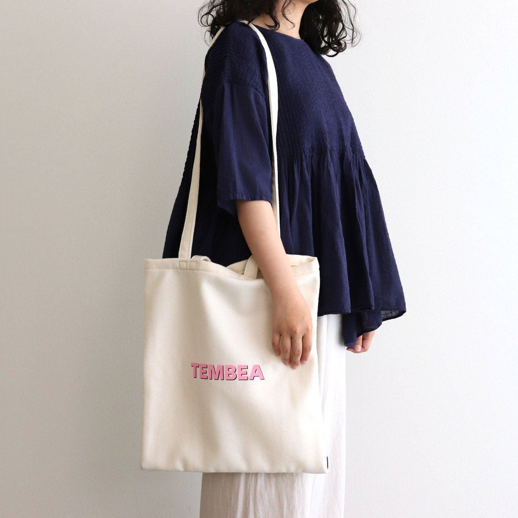 3HANDLE TOTE WOOL #NATURAL [TMB-21040A]