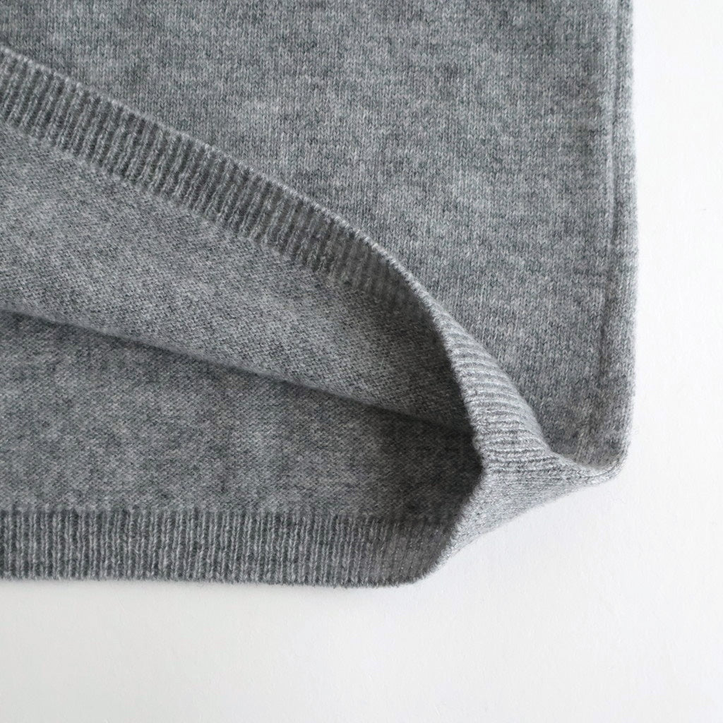 Lister Wool Cashmere Cardigan #L.GRY [A232252TK809]