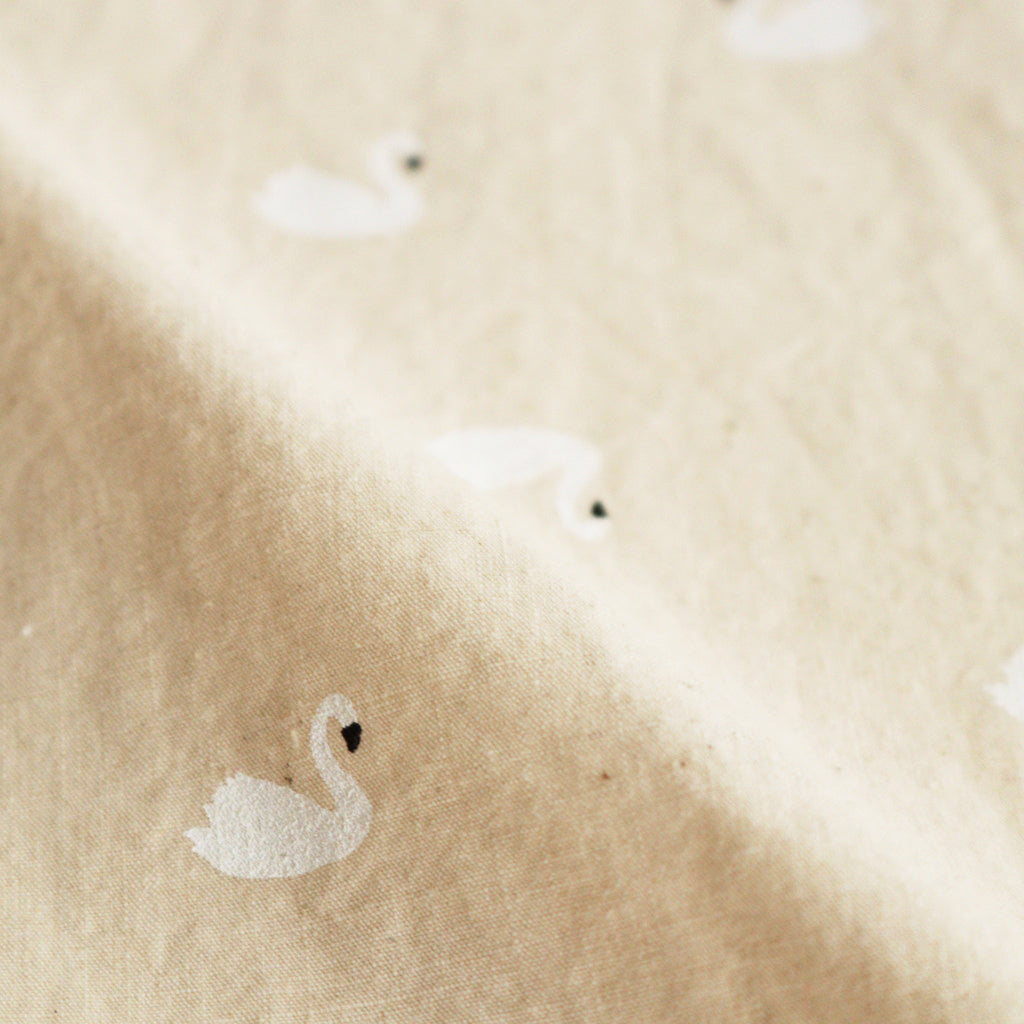 TIGHTLY PACKED COTTON BUGGY SHIRT #swan [no.6934]