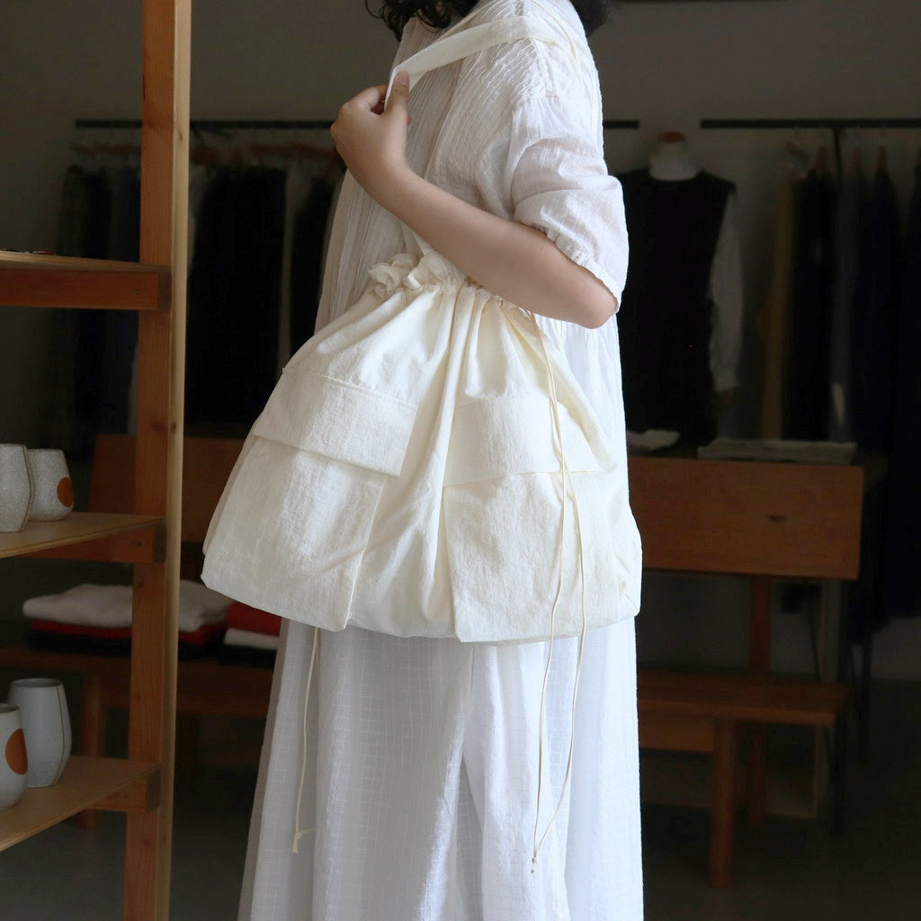 Ordinary nylon bag #Ivory [1475-000]