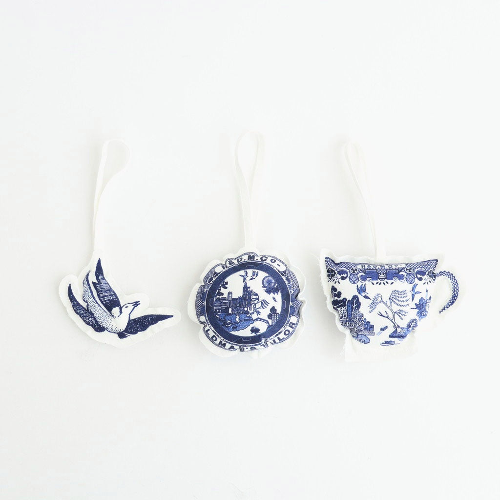 B.W. FABRIC CHARM #Blue [no.8267]