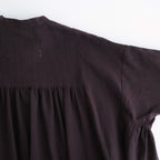 冬の肖像 Rectangle dress #bordeaux [TLF-126-op008-cst]