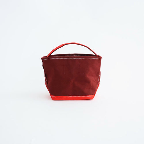 CUBE TOTE SMALL #BURGUNDY/RED [TMB-2683N]