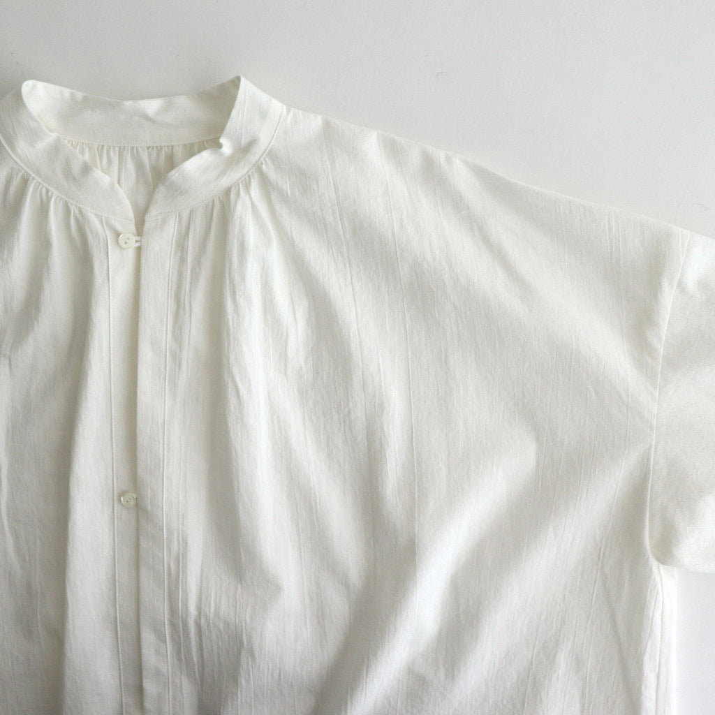 指間の光 Flared blouse #white [TLF-125-sh003-vcg]