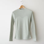 存在すること：ニットプルオーバー #pale green [13253-12107]