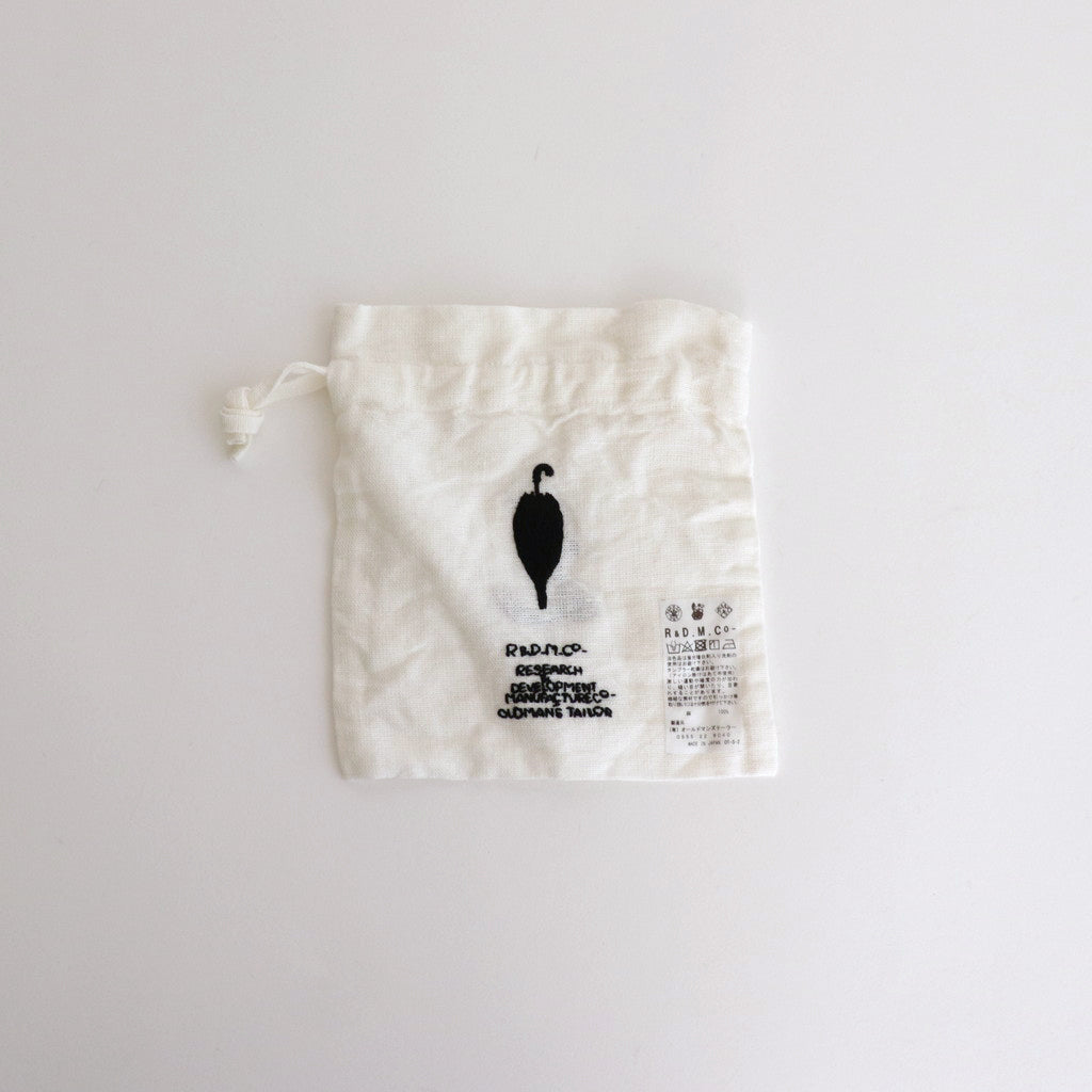 HE DRAWSTRING BAG (Limited Edition) #WHITE [no.6586]