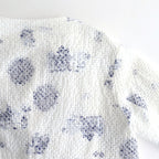 TRELLIS C.S BOLERO JACKET #London Blue Willow [no.7443]