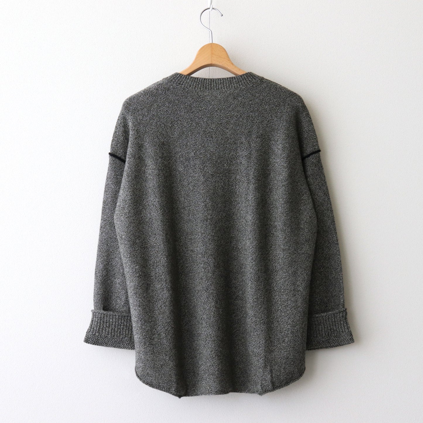 Cotton-Wool Jumper #Black Mix [oni057]