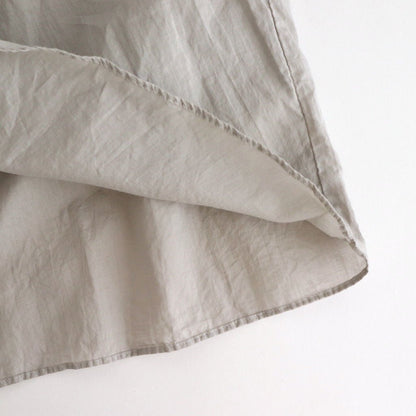 GARMENT DYE LAWN GATHER SMOCK #Gray [no.7520]