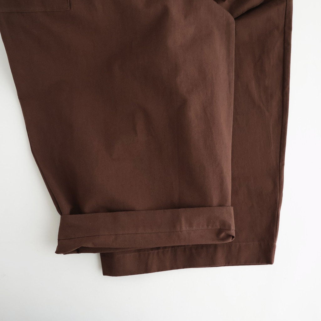 Perriere Cotton Pants #D.BR [A232262PP902]