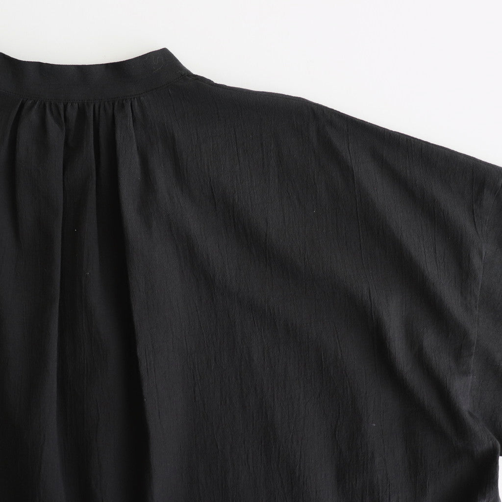 指間の光 Flared blouse #black [TLF-125-sh003-vcg]