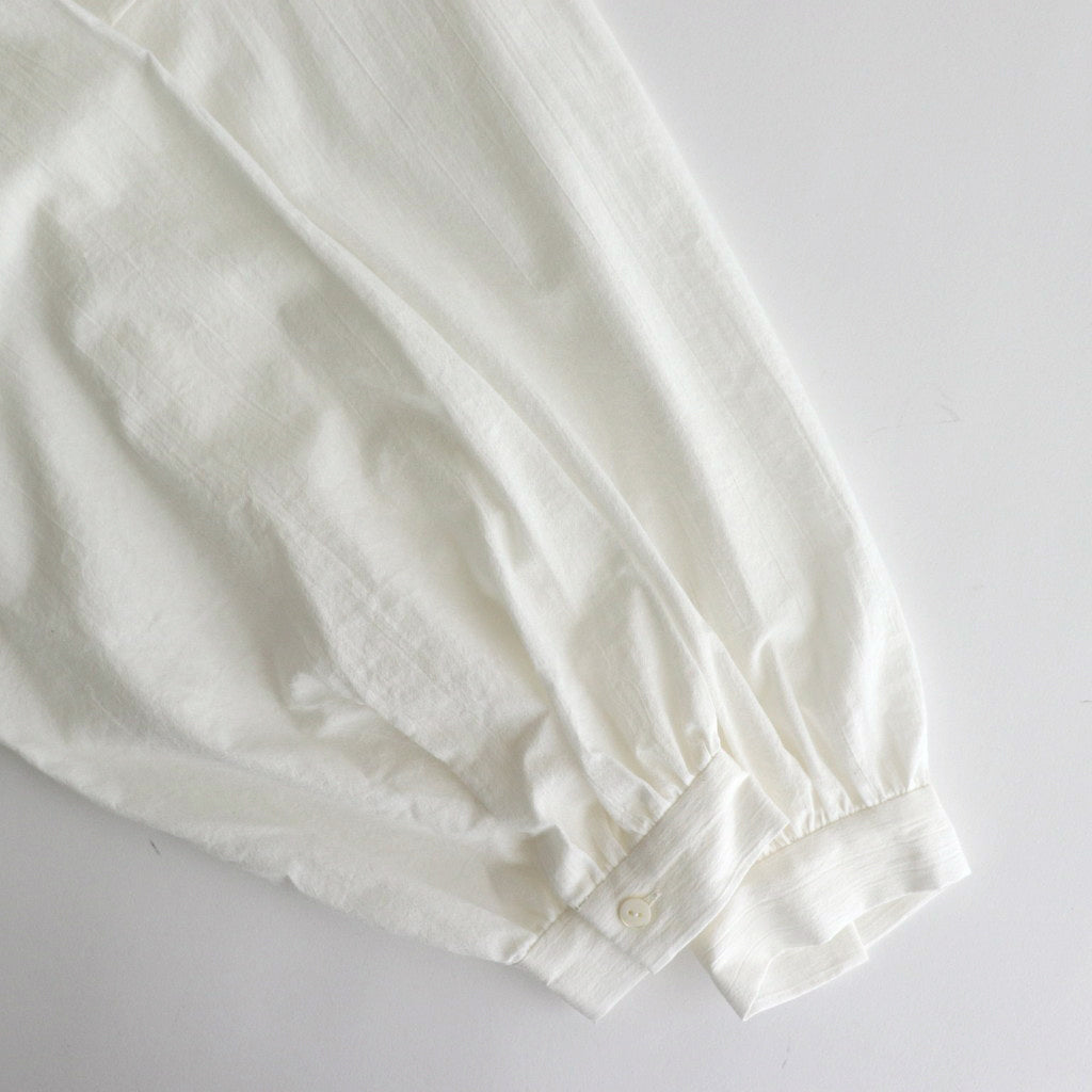 指間の光 Flared blouse #white [TLF-125-sh003-vcg]