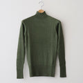 ポエータハイネックセーター #bottle green [25-850]