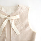 幻の花 Embroidery vest #milk [TLF-126-ve003-nc]