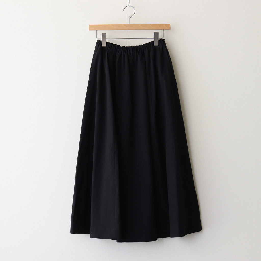 Circular skirt #black [TLF-125-sk001-tp]