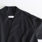手の中の夜 Double-Breasted dress #charcoal [TLF-125-op012-mw]