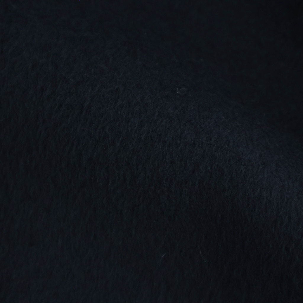 うつくしい沈黙 Collarless long coat #black [TLF-126-co002-FW]