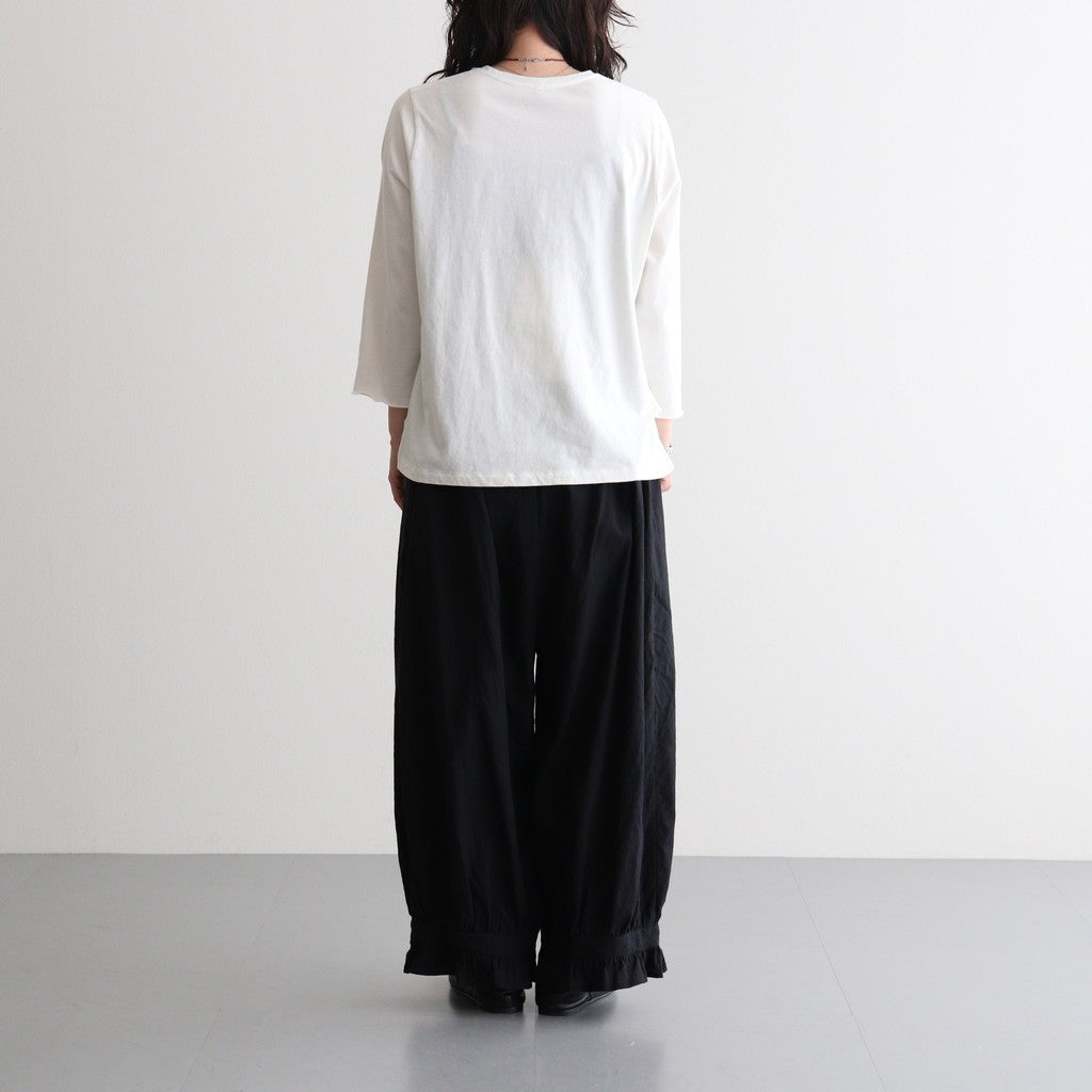 此処にある：ズロースパンツ #black [13261-03113]