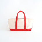 COLOR COMBINATION TOTE BAG #Red [no.8007]