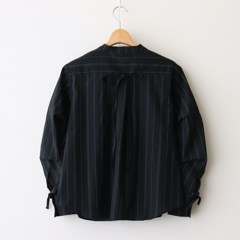 white waffle shirt #black [1556-001]