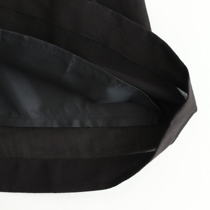 半透明の沈黙 Circular skirt #Black [TLF-225-sk005-cdv]
