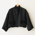 FRILL DECORATION JACKET #Black [no.7315]