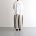 コットンリネンドットジャカードシャツ #シロドット [US242SH024]