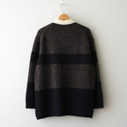 Blushed rugger knit #Dark brown [252803]